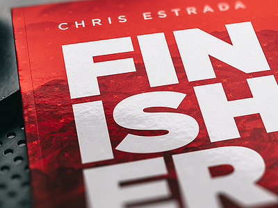 Finisher Book Cover Design book cover