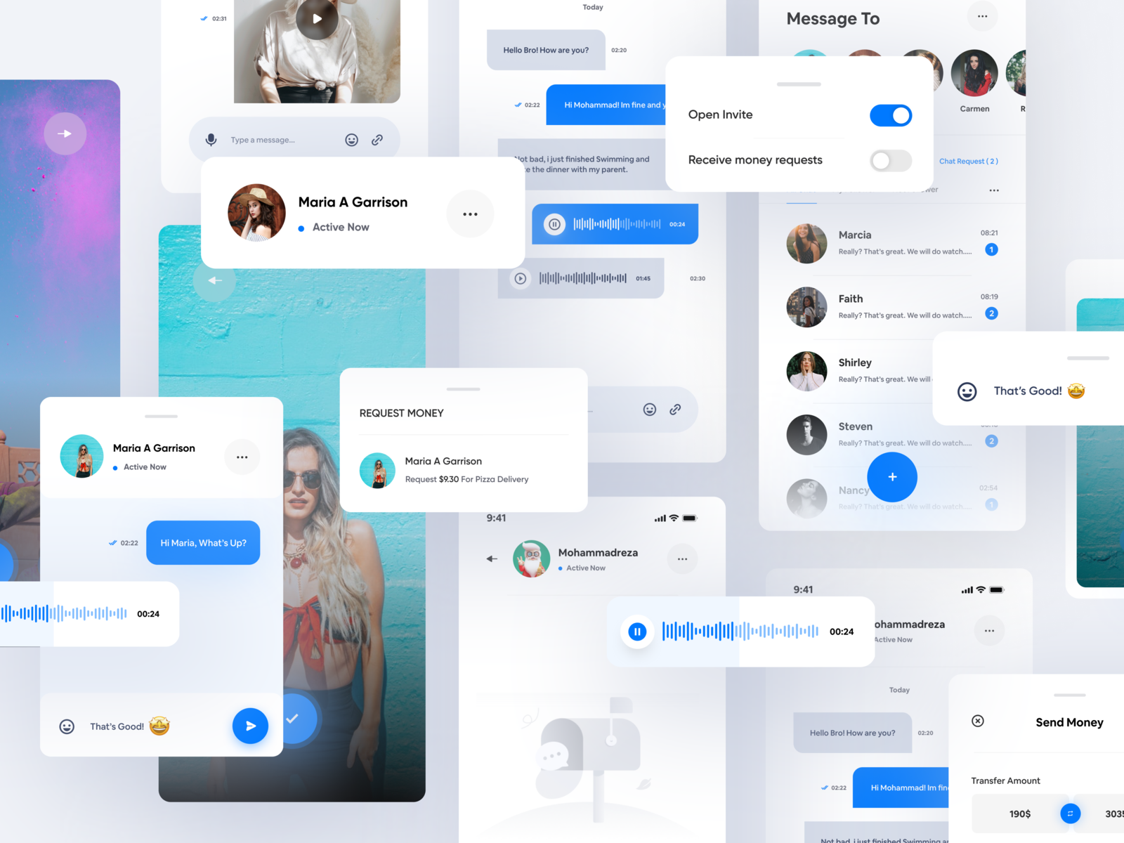 SWEY Project | Component And Page 🥳 by Amir Baqian on Dribbble