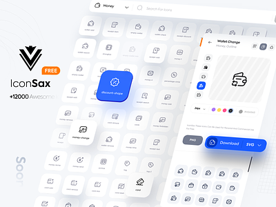 IconSAX Website Components 🔥🤘
