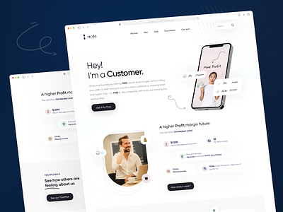 Landing Page - Minimal Style