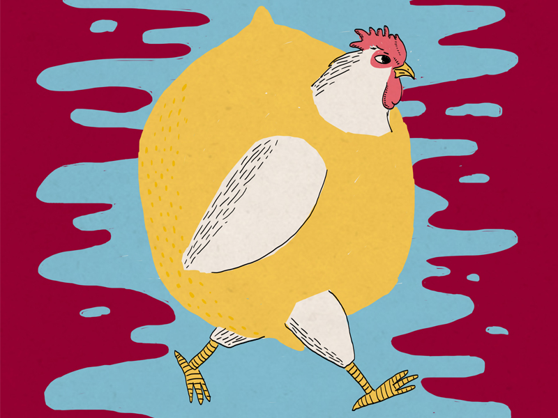 The Lemon Chicken by Michelle Sherrina on Dribbble