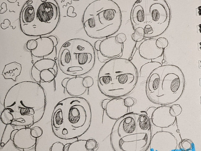 Sketch Doodles (Emotions are Complicated)