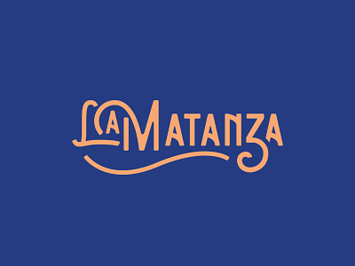 La Matanza Logo branding design identity logo mark typography