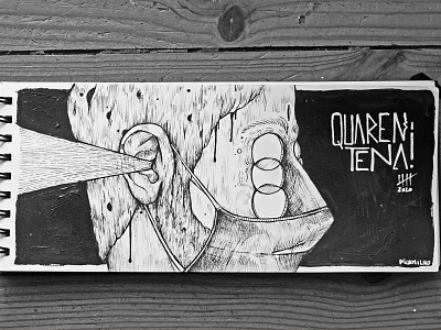 Quarentena drawing illustration illustration art sketch