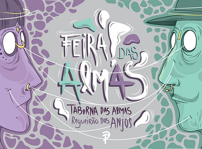 Poster Feira das Almas graphic design graphicdesign illustration