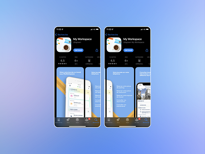 Apple Store - Mobile application screenshot 3d app appstore branding graphic design mockup store ui