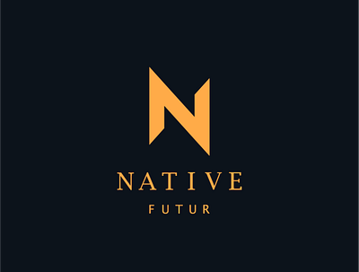 NATIVE's Logo brand brand design brand identity branding design flat illustrator lettering logo logo design logodesign logos logotype minimal typography vector