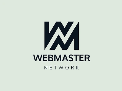 WEBMASTER NETWORK Logo brand identity logo logodesign logotype webmaster