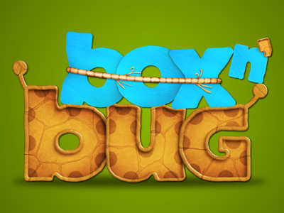 Box n' Bug - Game Logotype