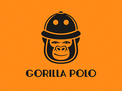 Gorilla Polo Logo character design gorilla logo logotype polo sport