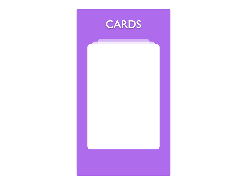 Cards animation animation animation 2d app application colors design gameart principle principle app principle for mac ui ux