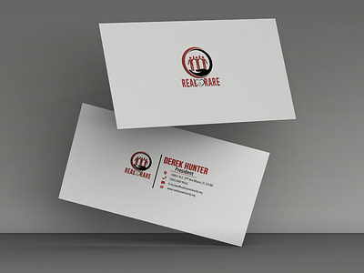 Real is Rare Business Card Design