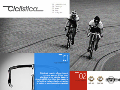 Ciclistica website restyling
