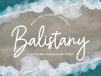 Balistany Stylish Signature Font