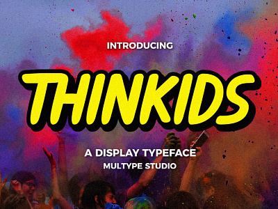 Thinkids - Display Font