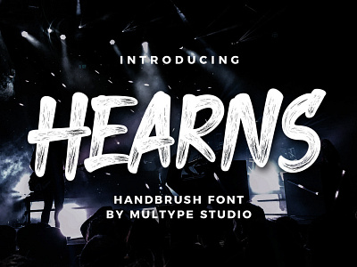 Hearns - Handbrush Font