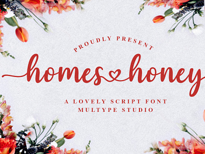 Homes Honey Script Font