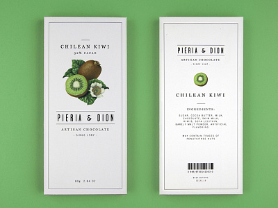 Pieria & Dion Packaging