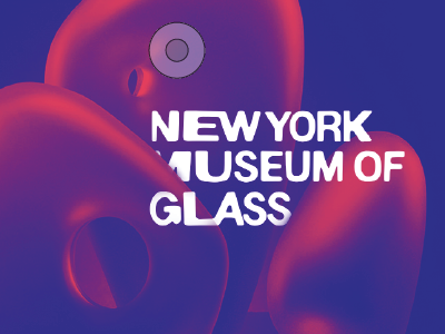NY Museum of Glass design logo