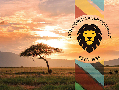 Lion World Safari Brochure booklet branding design brochure design print design travel