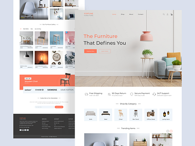 Fortune Furniture - Online Furniture Store Design