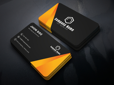 Minimal Business card by Rayhan Hosain on Dribbble