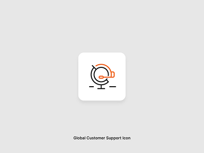 Global Customer Support Icon