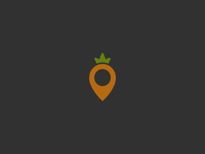 Pin Carrot carrot design icon pin ui ux vegatible