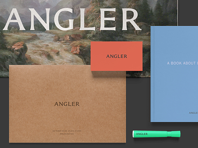 Angler Visual Identity brand identity branding visual identity