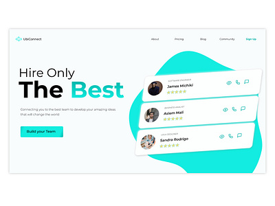 THE BEST landing page landingpage minimal ui ux web webdesign