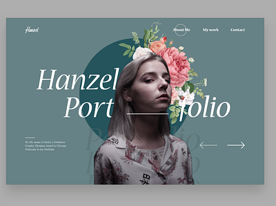Portfolio Page design portfolio page ui web website