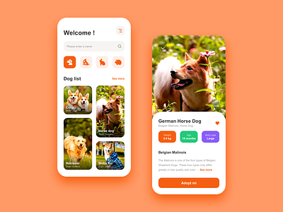 Mobile App Ui - Pet By 大漠飞鹰cysj On Dribbble