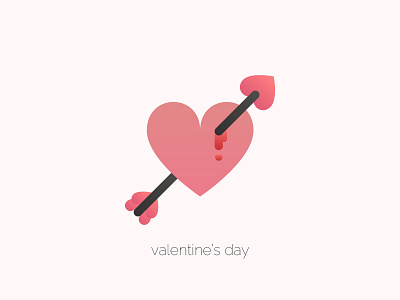 Valentine's Day ai arrow design heart icon illustration png svg icons valentines valentines day vector