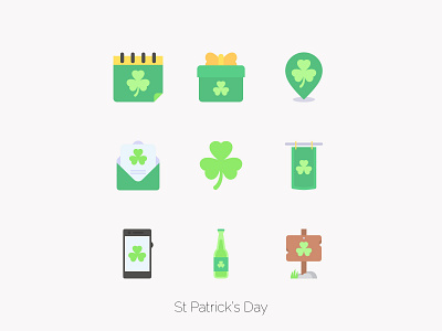 St Patrick's Day ai celebration design iconography icons iconset illustration png st patrick st patricks st patricks day svg icons