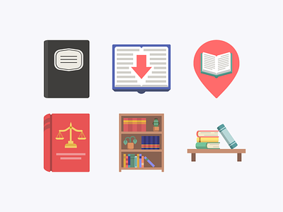 Books Icon Pack book book cover books education educational icon iconography icons lecture lectures library notebook reading reading app school svg icons
