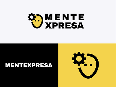 MenteXpresa brand branding icon identity logo logo design mark