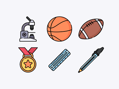 Back to School backtoschool education icon icon design icon set iconography icons icons design icons pack icons set iconset illustration school sport sports svg icons vector
