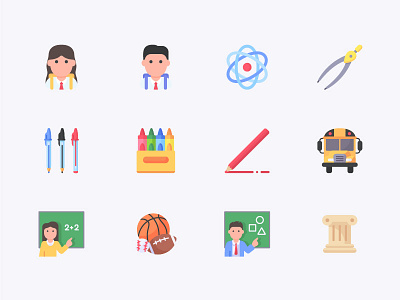 School education educational icon icon design icon set iconography icons icons design icons pack icons set iconset