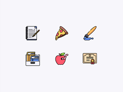 School Icons education education app education logo education website educational icon icon design icon set iconography scholar school school app school logo