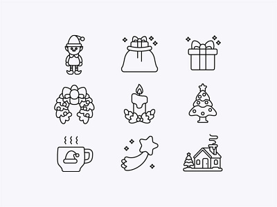 Christmas christmas cute design graphic design graphic designer holidays icon illustration vector