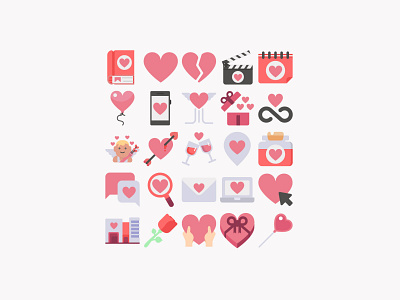 Valentine's Day ai design icon illustration png svg icons valentine valentinesday vector