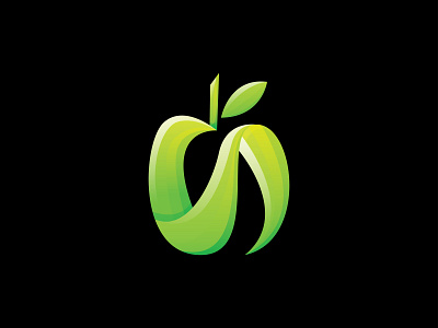 n apple logo design