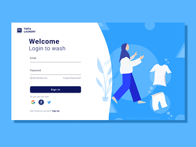 Laundry Page