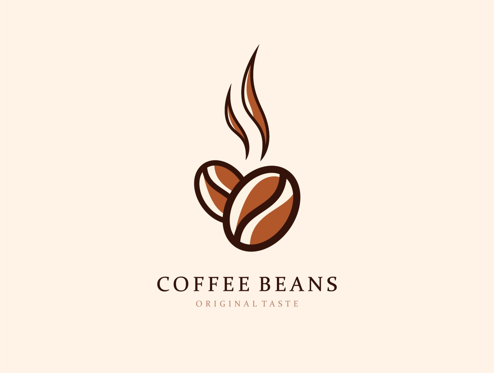 Coffee Bean logo Template | PosterMyWall