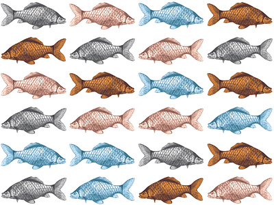 Fish pattern