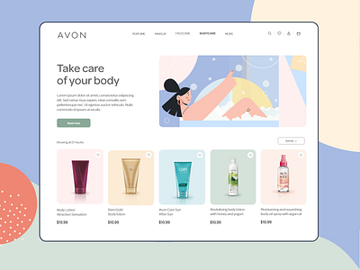 Redesign concept of Avon