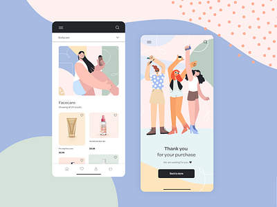 Redesign concept of Avon app app design clean clean ui colors cosmetics dashboard app flat minimal mobile popular popular design popular shot trend trend 2020 trending ui uidesign