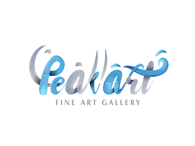 Peak Art art branding brush color fine gallery peak water