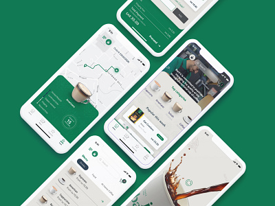 Barn s Mobile americano app cappuccino coffee green online shop order turkish