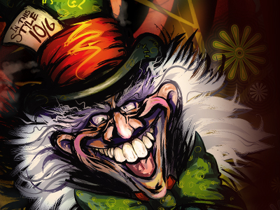 Mad Hatter by Gregbo Watson on Dribbble